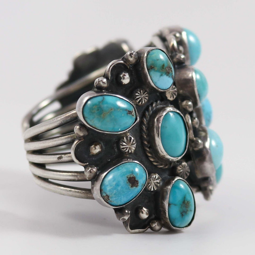 1980s Turquoise Cuff by Vintage Collection - Garland's