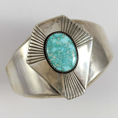 1960s Carico Lake Turquoise Cuff by Vintage Collection - Garland's