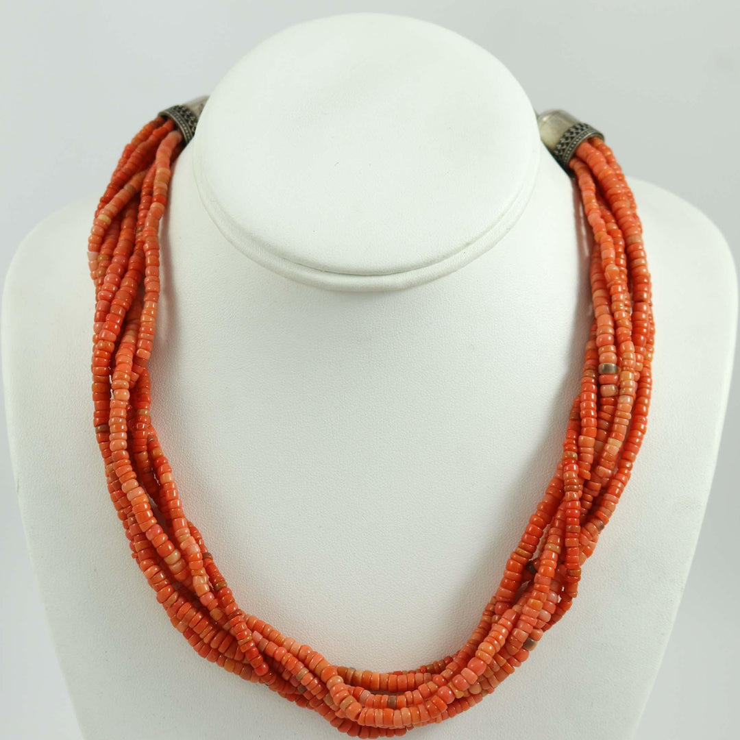 Coral Bead Necklace by Don Lucas - Garland's