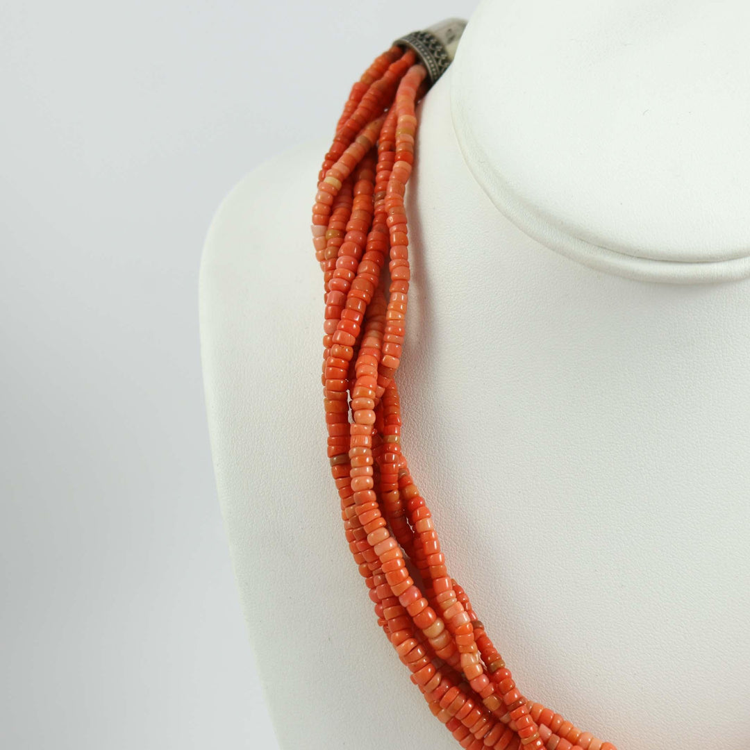 Coral Bead Necklace by Don Lucas - Garland's