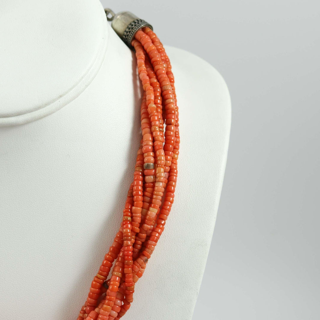 Coral Bead Necklace by Don Lucas - Garland's