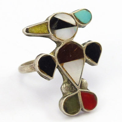 1960s Zuni Bird Ring by Vintage Collection - Garland's