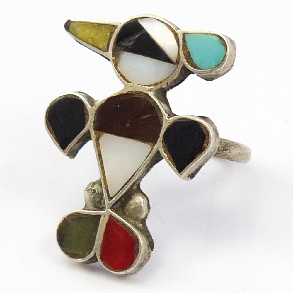 1960s Zuni Bird Ring by Vintage Collection - Garland's