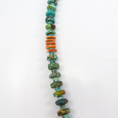 Turquoise Leaf Necklace by Vintage Collection - Garland's
