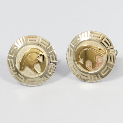 Gold on Silver Cuff Links by Robert Taylor - Garland's