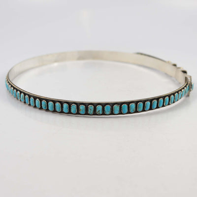Kingman Turquoise Hat Band by James Freeland - Garland's