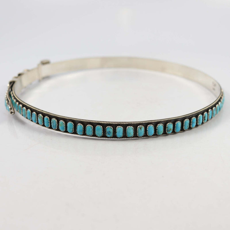 Kingman Turquoise Hat Band by James Freeland - Garland&