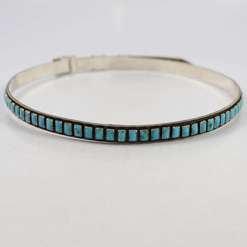Turquoise Hat Band by James Freeland - Garland&
