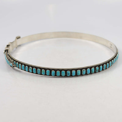 Kingman Turquoise Hat Band by James Freeland - Garland's