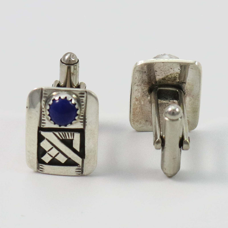 Lapis Cuff Links by Peter Nelson - Garland&
