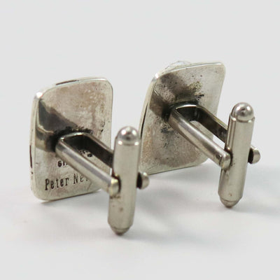 Lapis Cuff Links by Peter Nelson - Garland's