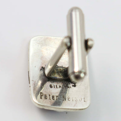 Lapis Cuff Links by Peter Nelson - Garland's
