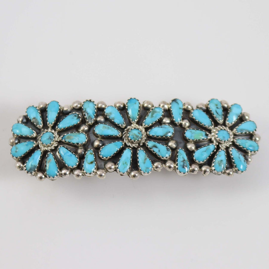 Sleeping Beauty Turquoise Barrette by James Freeland - Garland's