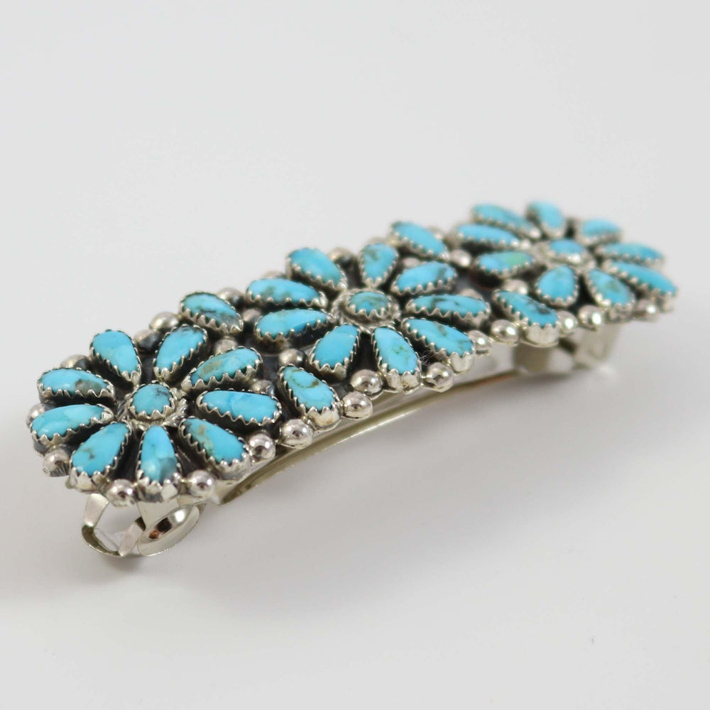 Sleeping Beauty Turquoise Barrette by James Freeland - Garland's