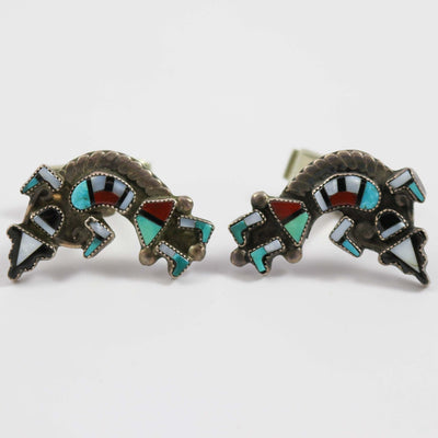 1960s Rainbow Man Cufflinks by Vintage Collection - Garland's