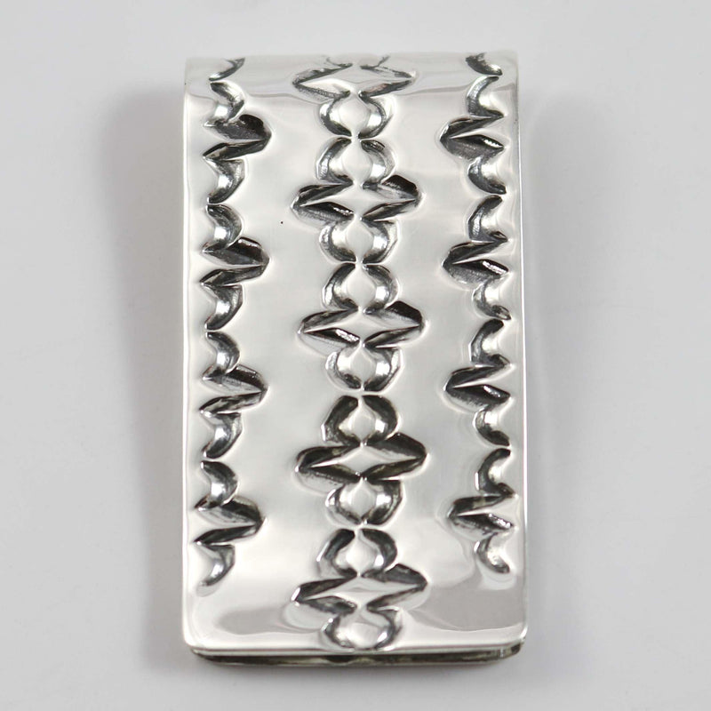 Silver Money Clip by Justin Benally - Garland&