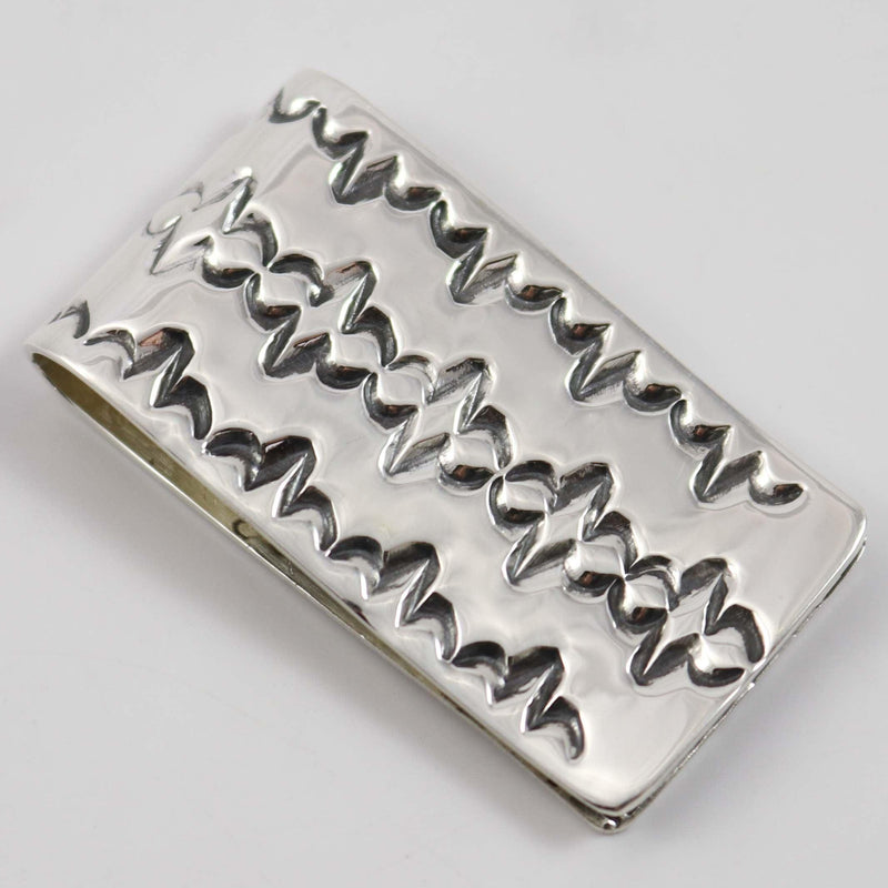 Silver Money Clip by Justin Benally - Garland&