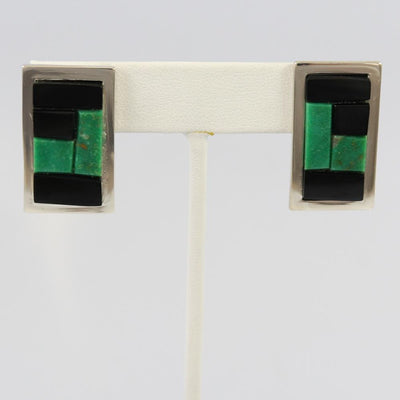 Inlay Earrings by Tommy Jackson - Garland's