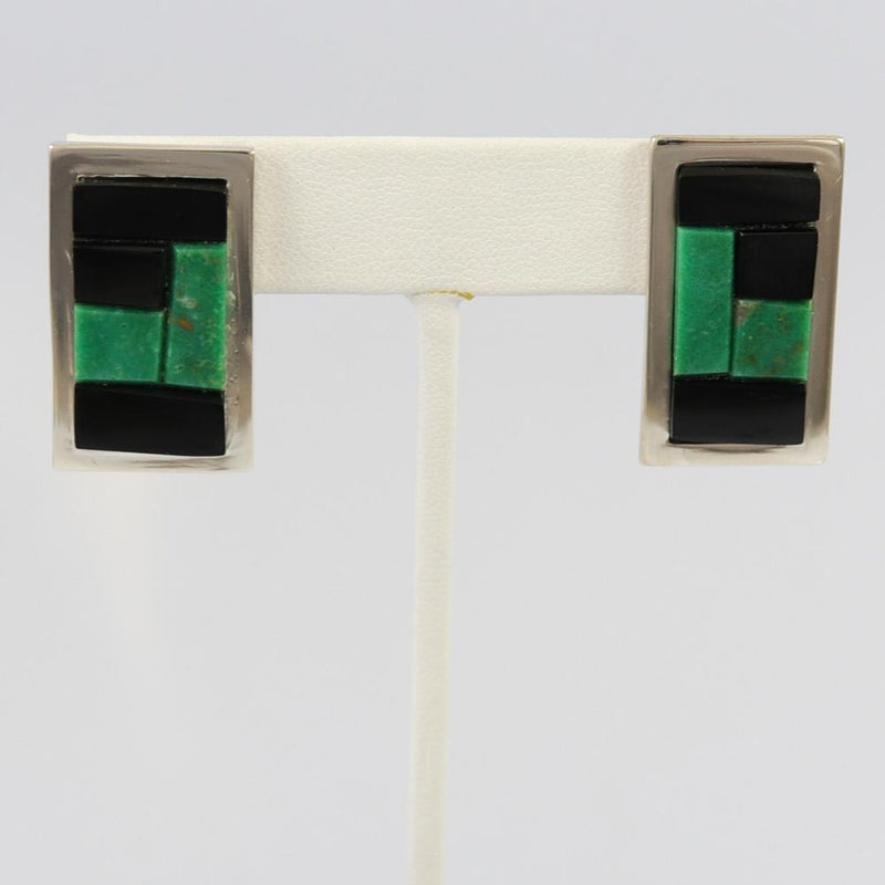 Inlay Earrings by Tommy Jackson - Garland&