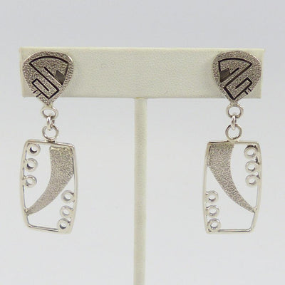 Bird Overlay Earrings by Phil Poseyesva - Garland's
