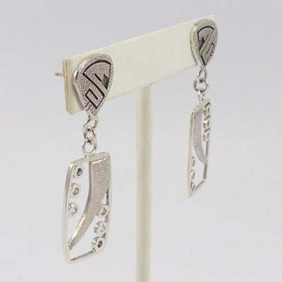 Bird Overlay Earrings by Phil Poseyesva - Garland's