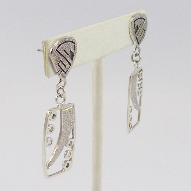 Bird Overlay Earrings by Phil Poseyesva - Garland&