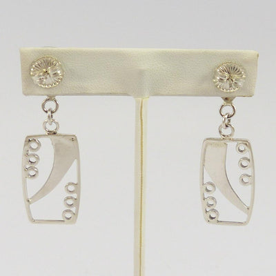 Bird Overlay Earrings by Phil Poseyesva - Garland's