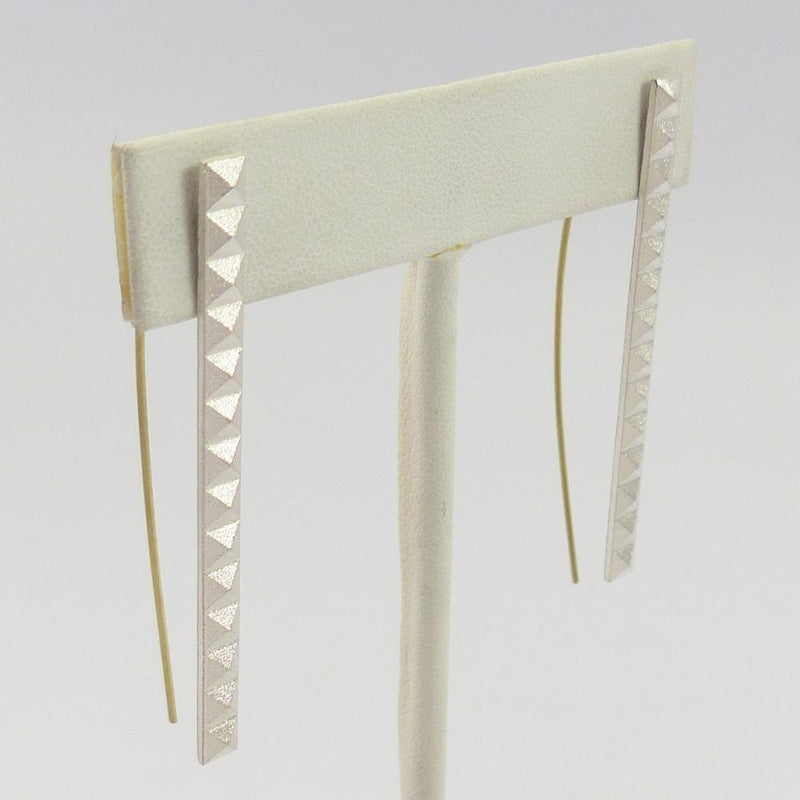 Pyramid Bar Earrings by Maria Samora - Garland&