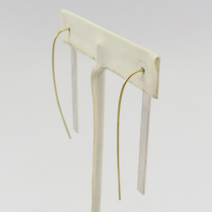 Pyramid Bar Earrings by Maria Samora - Garland's