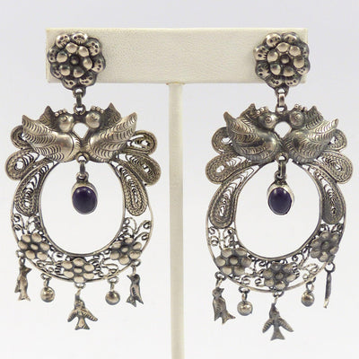 Frida Kahlo Earrings by Federico - Garland's