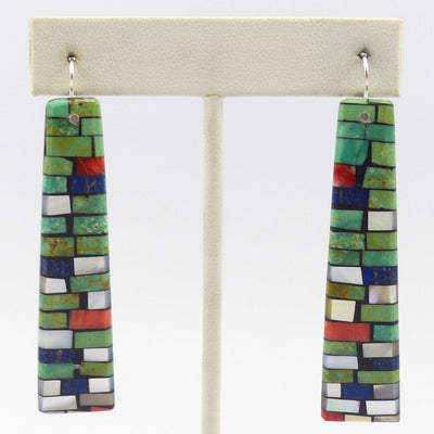 Inlay Earrings by Charlene Reano - Garland's