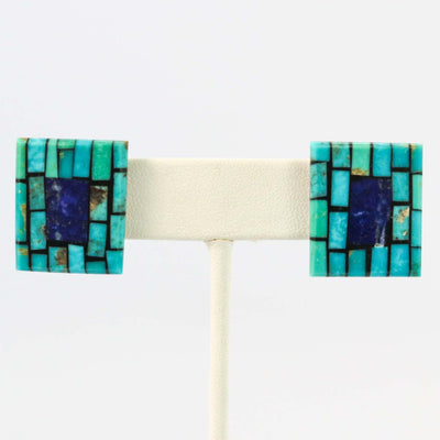 Inlay Earrings by Charlene Reano - Garland's
