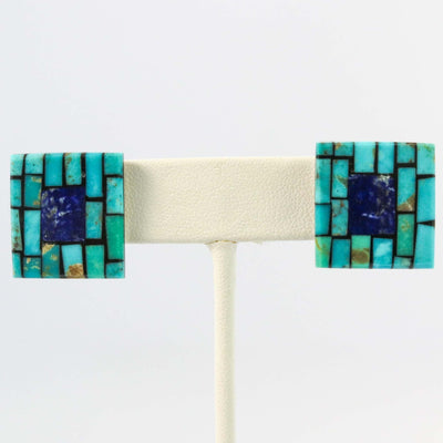 Inlay Earrings by Charlene Reano - Garland's