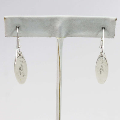 Inlay Earrings by Stanley Manygoats - Garland's