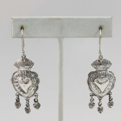 Frida Kahlo Earrings by Arturo Salazar - Garland's