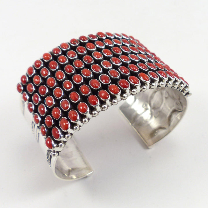 Coral Row Cuff by Dee Nez - Garland's