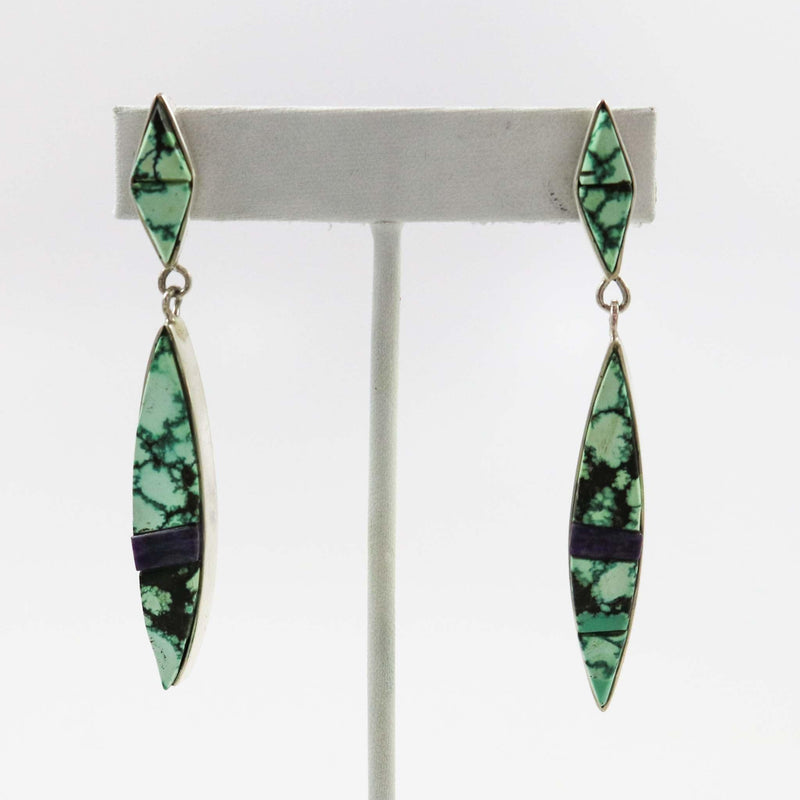 Pixie Turquoise Earrings by Na Na Ping - Garland&