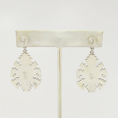 Bisbee Turquoise Earrings by Alton Bedonie - Garland's