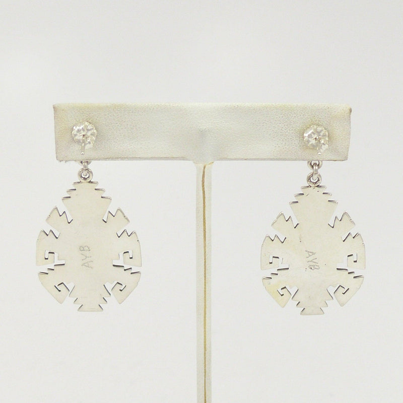Bisbee Turquoise Earrings by Alton Bedonie - Garland&