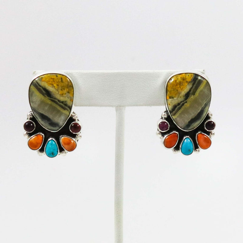 Multi-Stone Earrings by Clarissa and Vernon Hale - Garland&