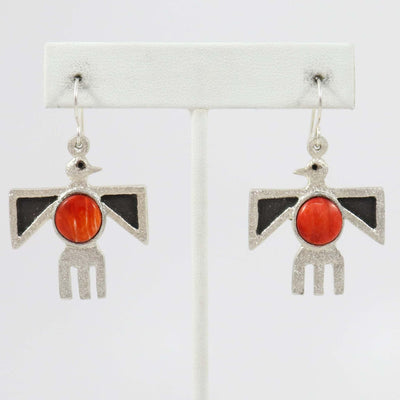 Thunderbird Earrings by Lee Begay - Garland's