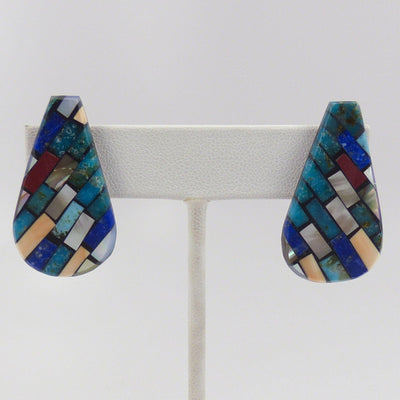 Inlay Earrings by Charlene Reano - Garland's