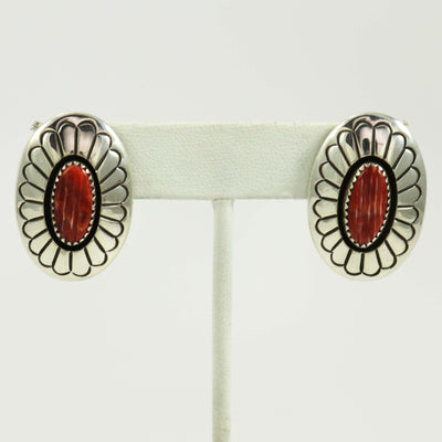 Spiny Oyster Earrings by Danny Jackson - Garland's