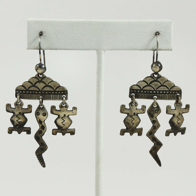Reptile Rainstorm Earrings by Jock Favour - Garland's
