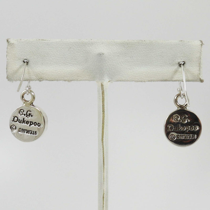 Morenci Turquoise Earrings by Michael and Causandra Dukepoo - Garland&