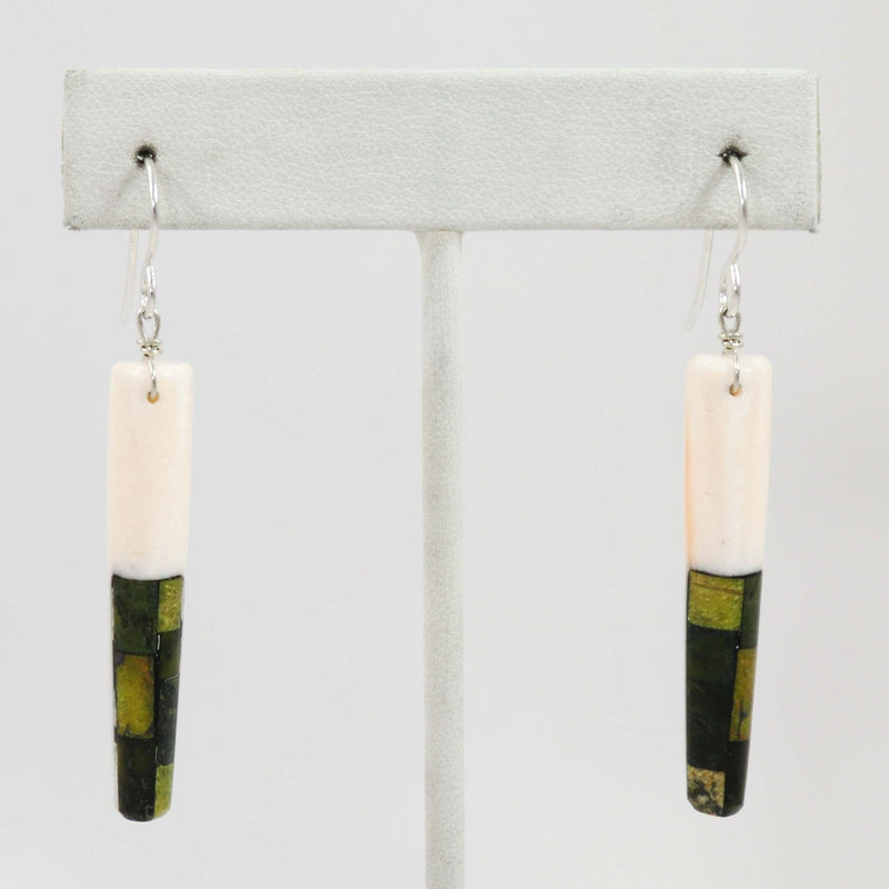 Inlay Earrings by Joe Jr. and Valerie Calabaza - Garland&