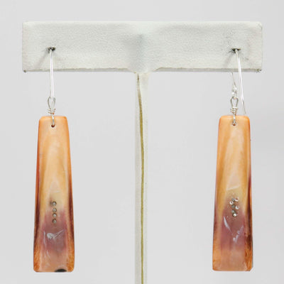 Inlay Earrings by Joe Jr. and Valerie Calabaza - Garland's