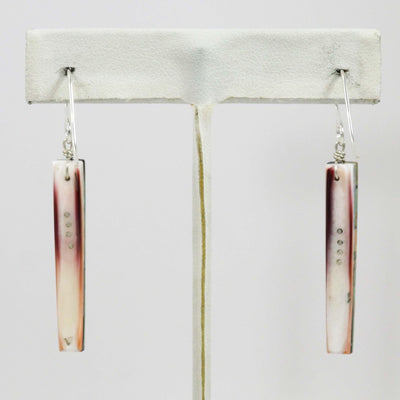 Inlay Earrings by Joe Jr. and Valerie Calabaza - Garland's