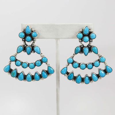 Turquoise Earrings by Federico - Garland's