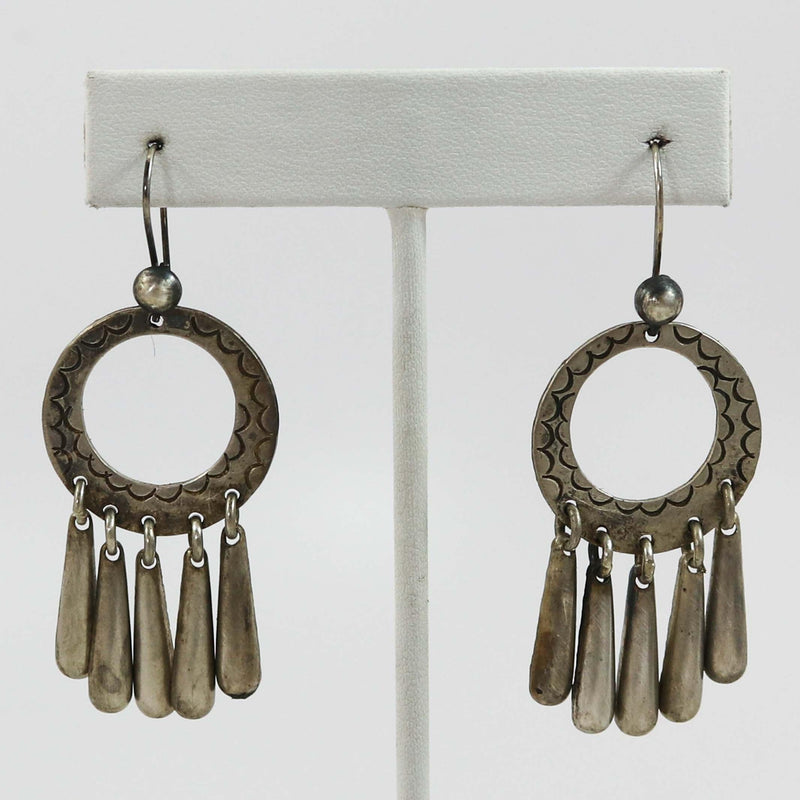 Ingot Silver Earrings by Jock Favour - Garland&